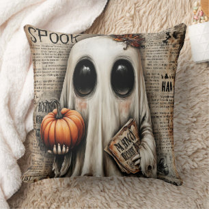 Witchful Thinking – A Boo with a Book Cushion