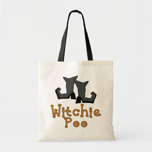 Witchie Poo T-shirts and Gifts Tote Bag (Front)