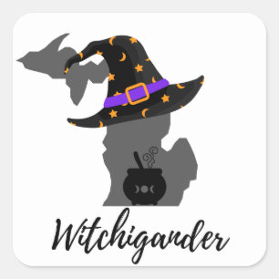 Witchigander Square Sticker