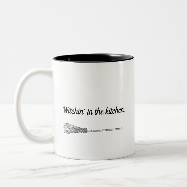 Witchin' in the Kitchen Mug (Left)