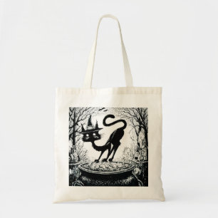 Witching Cat Tote Bag