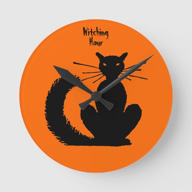 Witching Hour 3.0 Round Clock (Front)