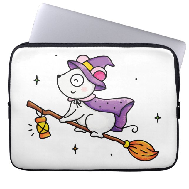 Witching hour laptop sleeve (Front)
