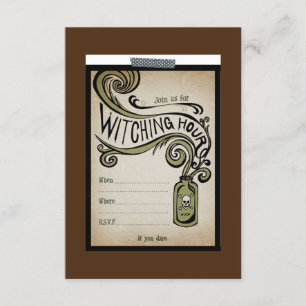 Witching Hour Party Invite