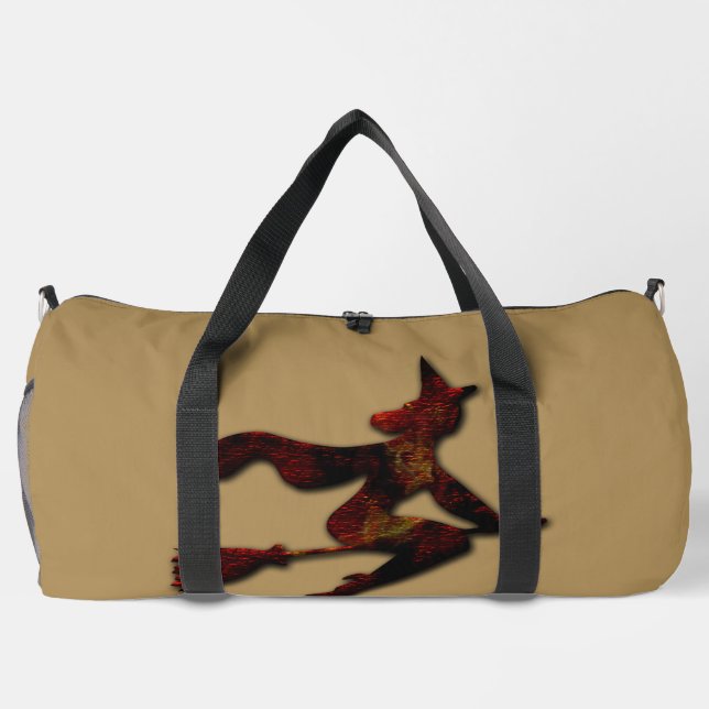Witching Hour Silhouette Duffle Bag (Back)