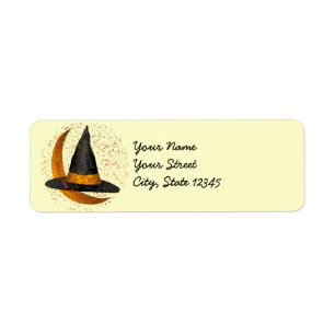Witching Hour Witch address labels