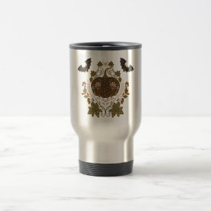 Witching Vine Halloween Pumpkin Travel Mug