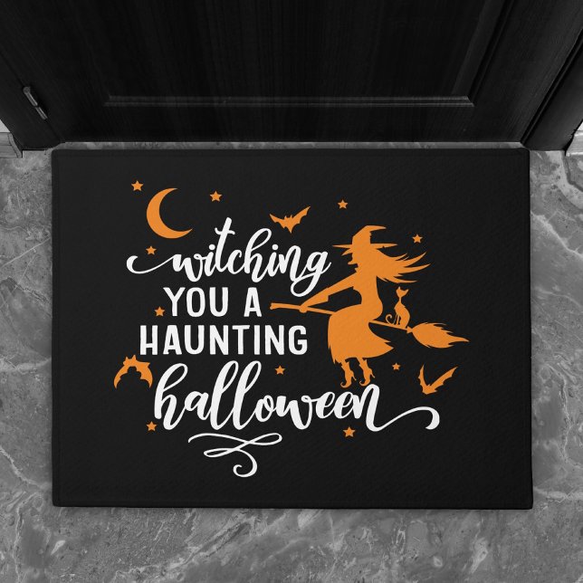 Witching You a Haunting Season | Halloween Humour Doormat (Creator Uploaded)