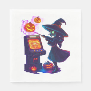 Witch's Arcade Night Napkin