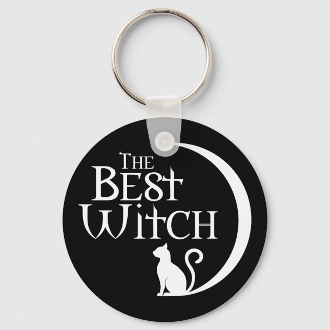 Witch's Best Witch - Witches Key Ring (Front)