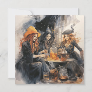 🔮🍹 "Witch's Brew & Crew" 🍹🔮 Invitation
