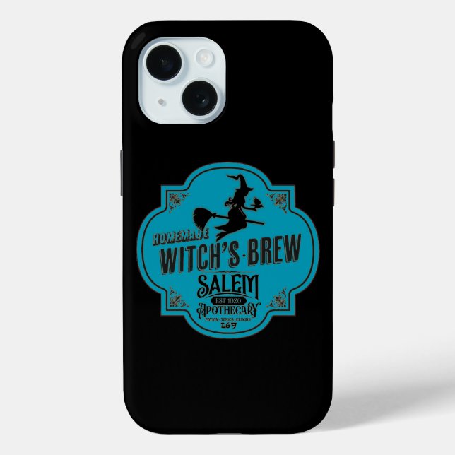 WITCH'S BREW   funny  halloween   Case-Mate iPhone Case (Back)