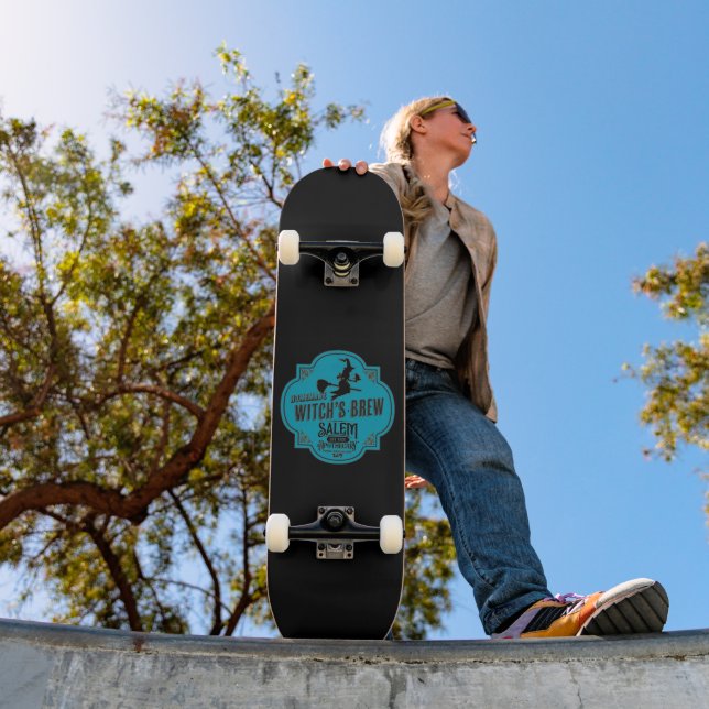 WITCH'S BREW   funny  halloween  Skateboard (Outdoor 1)