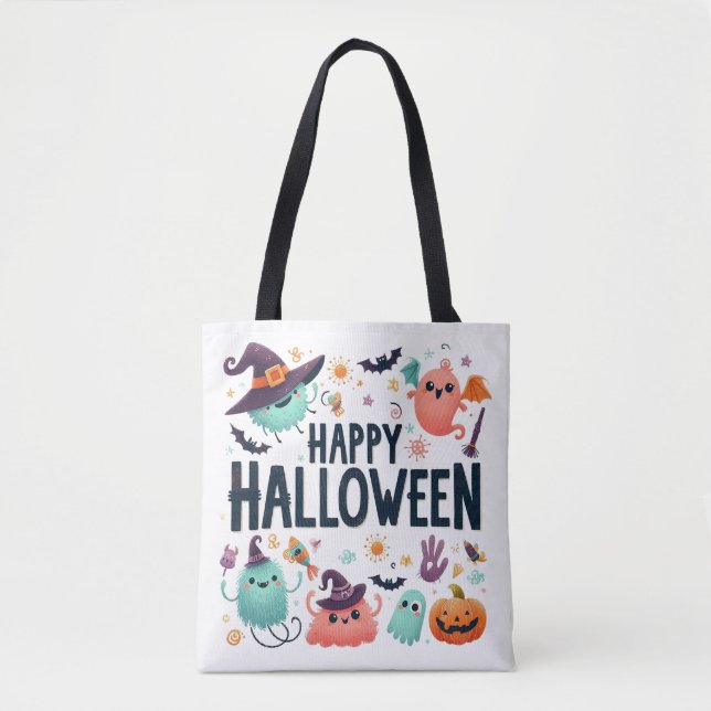 Witch's Brew- Halloween  Tote Bag (Front)