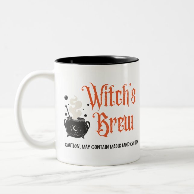 Witch's Brew Magic Coffee Mug (Left)