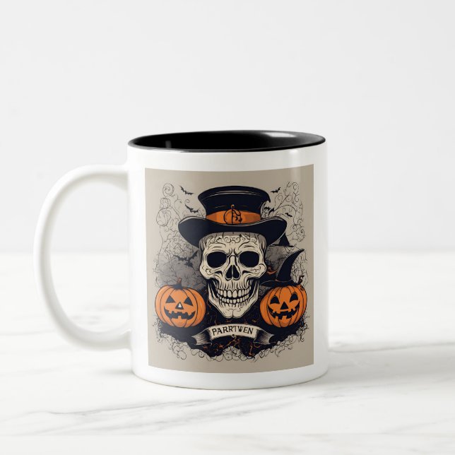 Witch's Brew: Spooky Halloween Mug (Left)