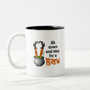 Witch's brew Two-Tone coffee mug