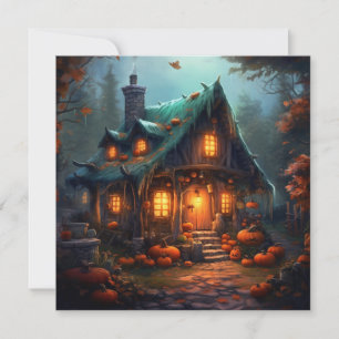 Witch's Cottage: Broomstick Haven Invitation