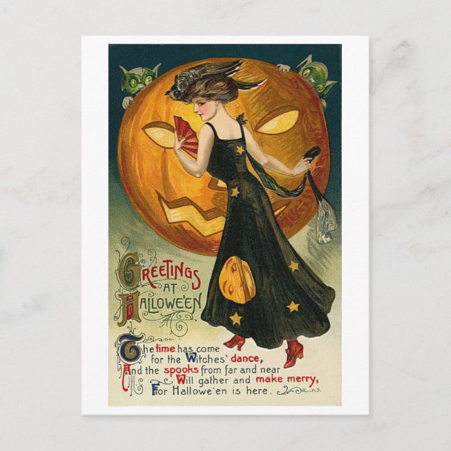 Witch's Dance Postcard (Front)