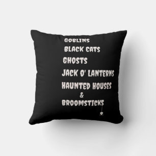 Witch's Fall Favorites Cushion