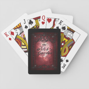Witch's Garden Bicycle Playing Cards