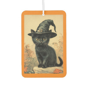    Witch's Hat Cat Air Freshener