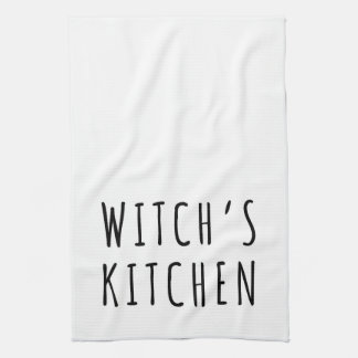 Witch's Kitchen White Tea Towel