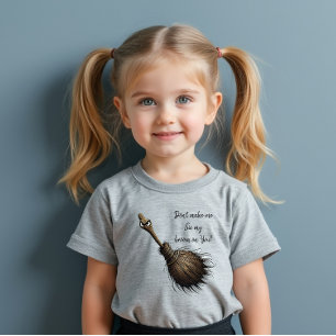 Witch's Pet Broom Toddler T-Shirt