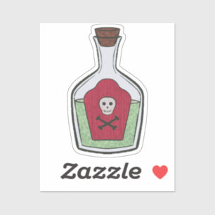 Witch's Tonic Custom-Cut Vinyl Sticker