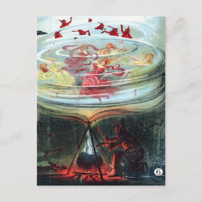 Witch's Whirl Waltzes Postcard (Front)