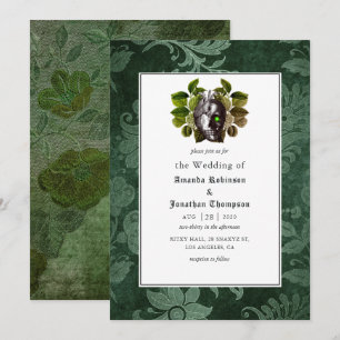 Witchwood Gothic Wedding Invitation