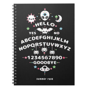Witchy Aesthetic Talking Oracle Notebook