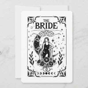 Witchy Bachelorette Bride Coven Gothic Wedding Invitation