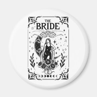 Witchy Bachelorette Bride Coven Gothic Wedding Magnet