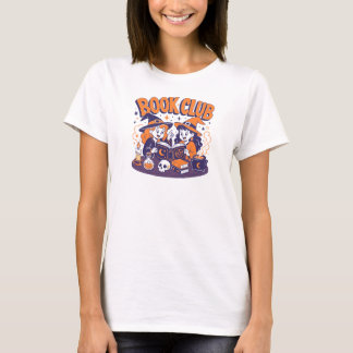 Witchy Book Club Funny Halloween Reading T-Shirt