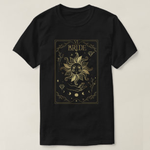 Witchy Bride, Bride_s Coven Bachelorette, Tarot T-Shirt