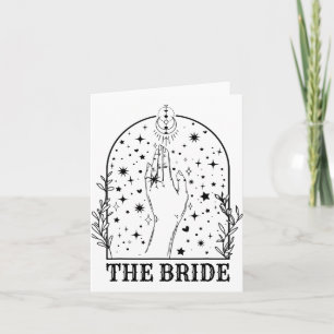 Witchy Bride Coven Matching Gothic Bachelorette Pa Card