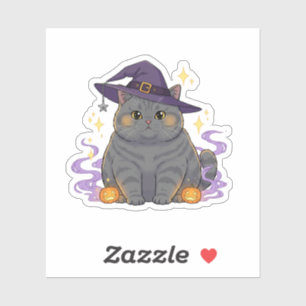 Witchy Brit – Cute British Shorthair Cat Halloween