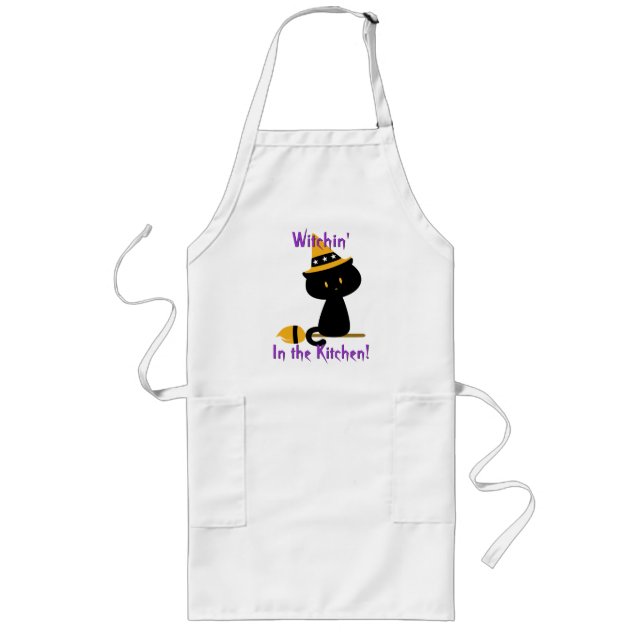 Witchy Cat Apron (Front)