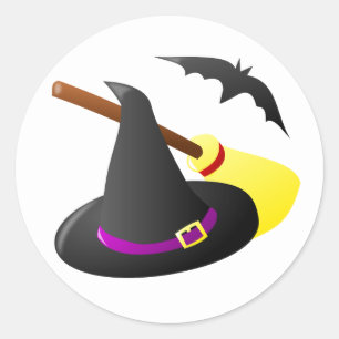 Witchy Classic Round Sticker