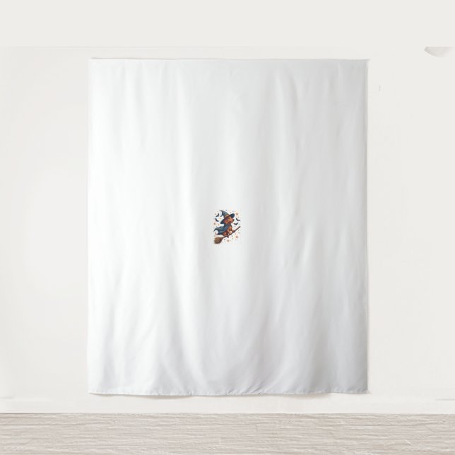 Witchy Dachshund Delight Tapestry (Front)