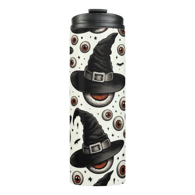 Witchy Eyes Thermal Tumbler (Front)