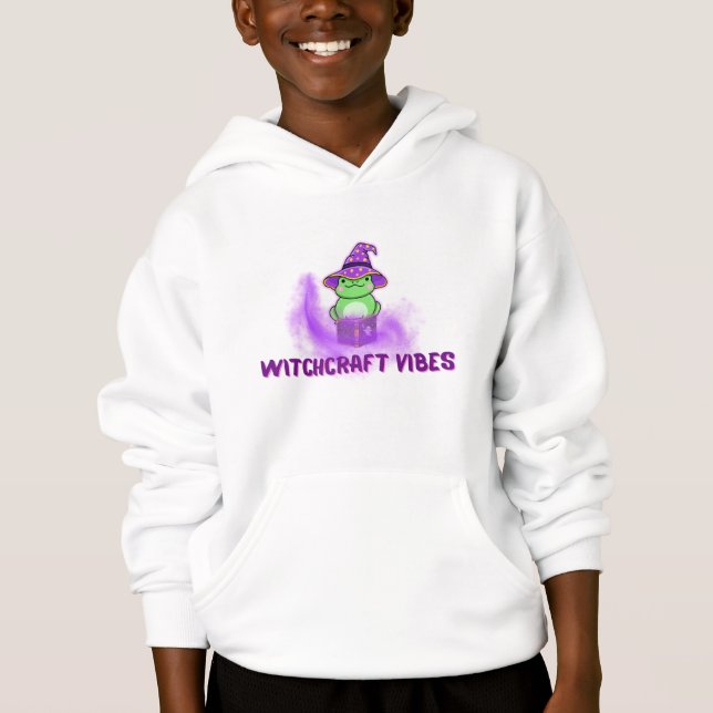 Witchy Frog – Cute Halloween Magic (Front)