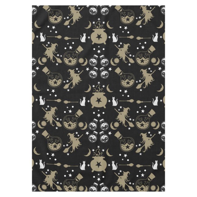 Witchy Gift Decor And Party Tablecloth (Front)