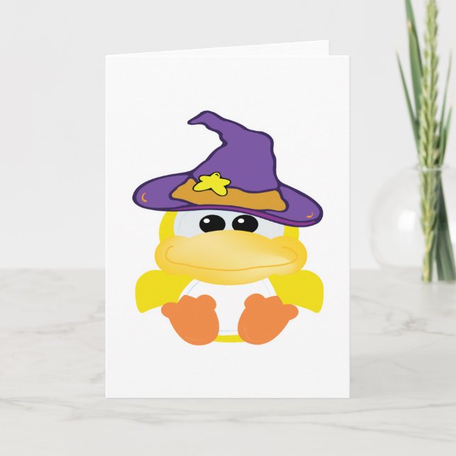 witchy goofkins yellow ducky card (Front)