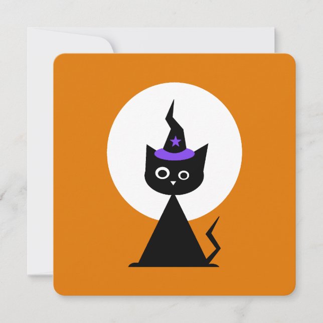 Witchy Halloween Cat (Front)