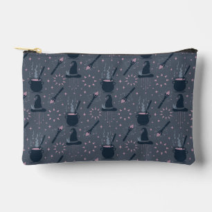 Witchy Halloween Cauldron Magic Accessory Pouch