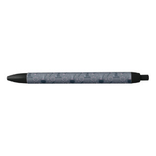 Witchy Halloween Cauldron Magic Black Ink Pen