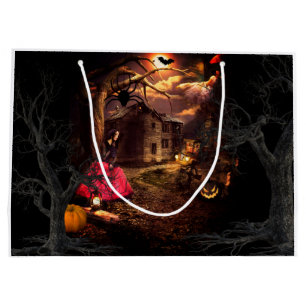 Witchy Halloween Large Gift Bag