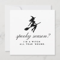 witchy halloween party invitations 